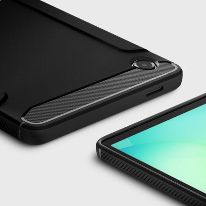 Husa pentru Samsung Galaxy Tab A11, Spigen, Rugged Armor, Neagra Mata