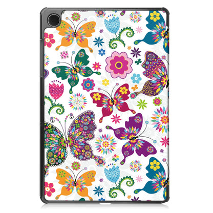 Husa pentru Samsung Galaxy Tab A11 / Tab A9, Techsuit, FoldPro Butterfly New Model, Multicolor