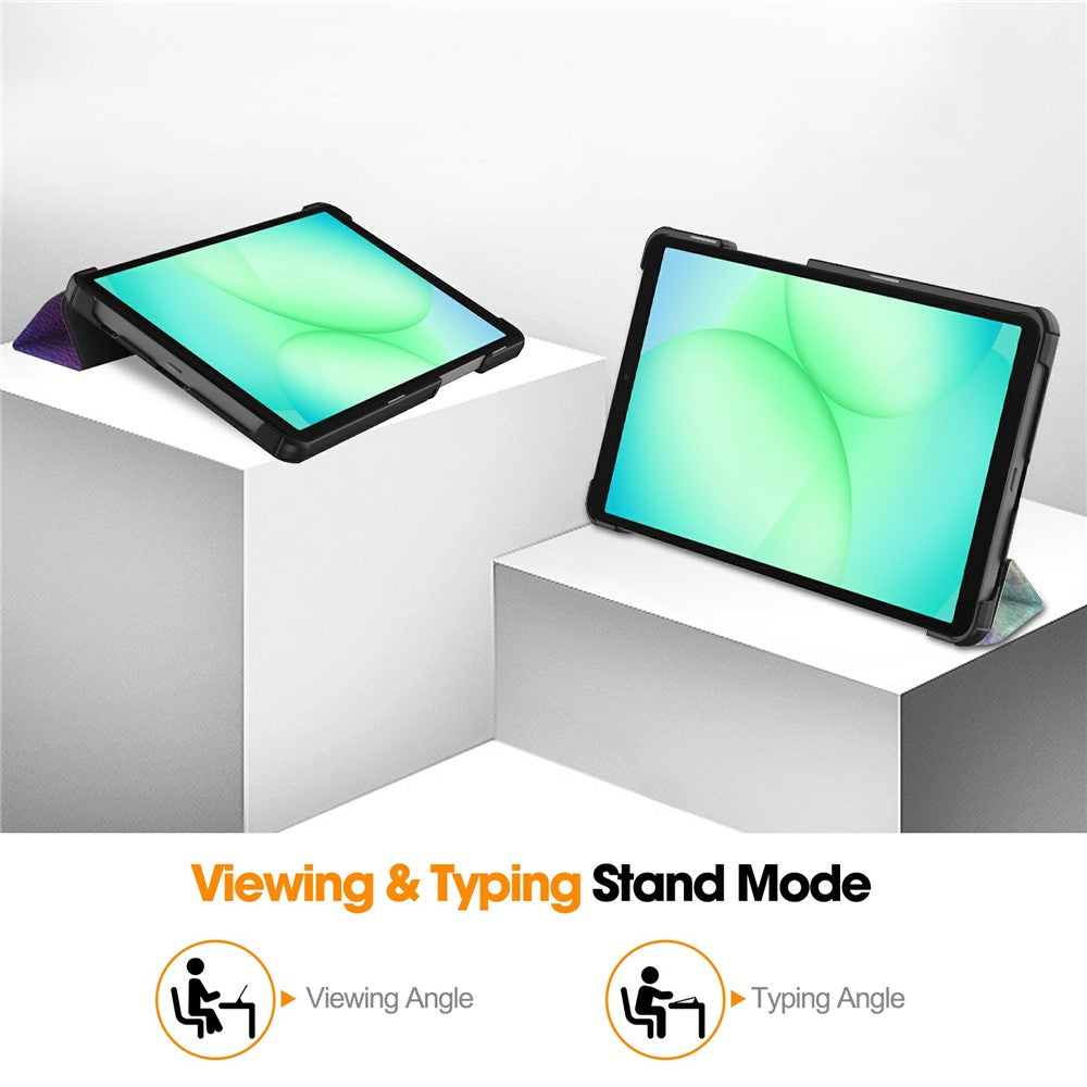 Husa pentru Samsung Galaxy Tab A11 / Tab A9, Techsuit, FoldPro Galaxy New Model, Multicolor