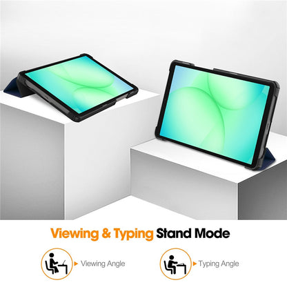 Husa pentru Samsung Galaxy Tab A11 / Tab A9, Techsuit, FoldPro New Model, Albastra