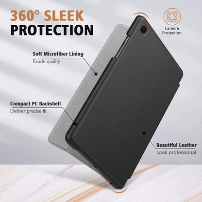 Husa pentru Samsung Galaxy Tab A7 Lite, Techsuit, FoldPro, Neagra