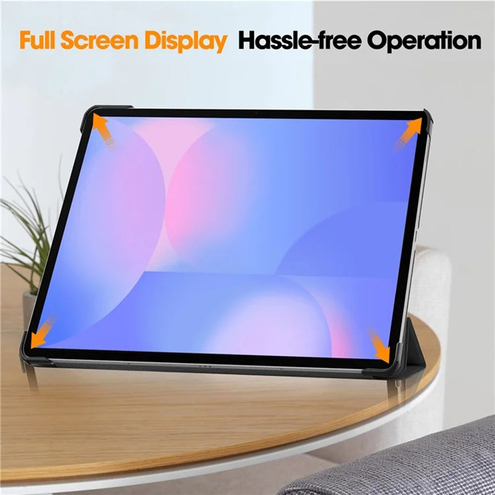 Husa pentru Samsung Galaxy Tab S10 FE+, Techsuit, FoldPro, Neagra