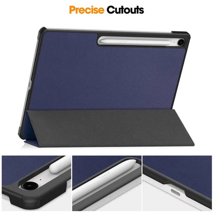 Husa pentru Samsung Galaxy Tab S10 FE+, Techsuit, FoldPro, Rosie