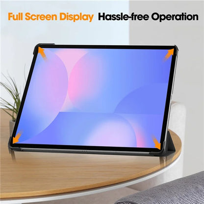 Husa pentru Samsung Galaxy Tab S10 FE+, Techsuit, FoldPro Starry Night, Multicolor