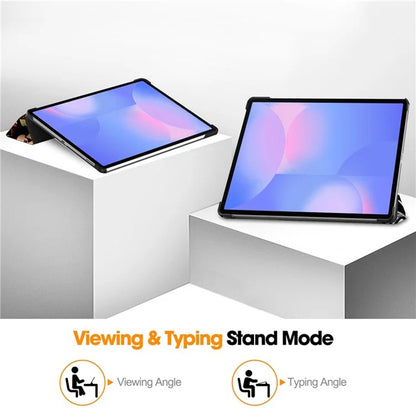 Husa pentru Samsung Galaxy Tab S10 FE+, Techsuit, FoldPro Urban Vibe, Multicolor