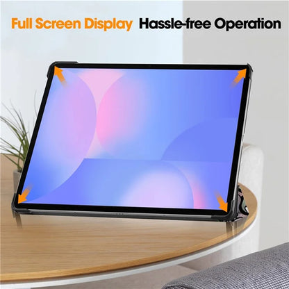 Husa pentru Samsung Galaxy Tab S10 FE+, Techsuit, FoldPro Urban Vibe, Multicolor