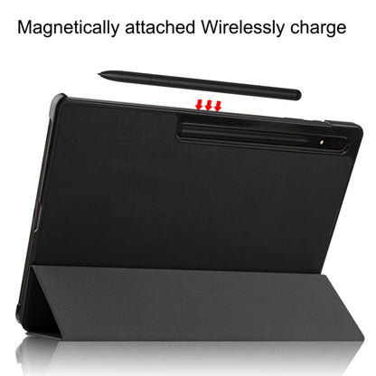 Husa pentru Samsung Galaxy Tab S10+ / Tab S9 FE+ / Tab S9+, Techsuit, FoldPro, Neagra