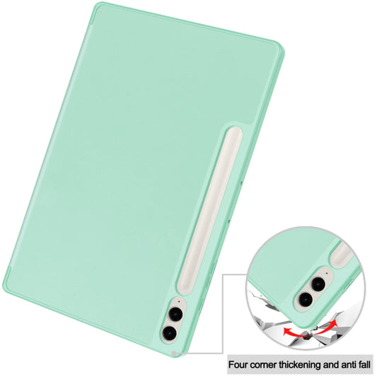 Husa pentru Samsung Galaxy Tab S10 Ultra / Tab S9 Ultra, Techsuit, Flex Trifold, Neagra