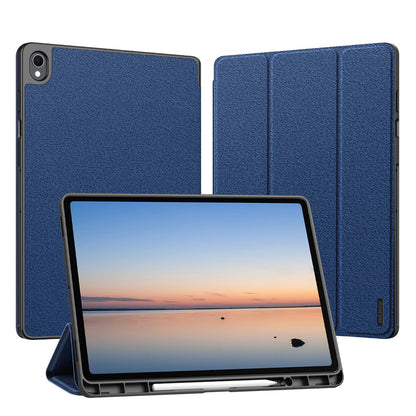 Husa pentru Samsung Galaxy Tab S12 Plus, DUX DUCIS, Domo wih Pen Holder, Albastra