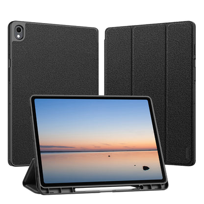 Husa pentru Samsung Galaxy Tab S12 Plus, DUX DUCIS, Domo wih Pen Holder, Neagra