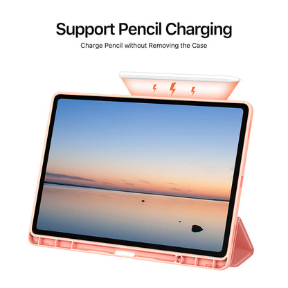 Husa pentru Samsung Galaxy Tab S12 Plus, DUX DUCIS, Domo wih Pen Holder, Roz