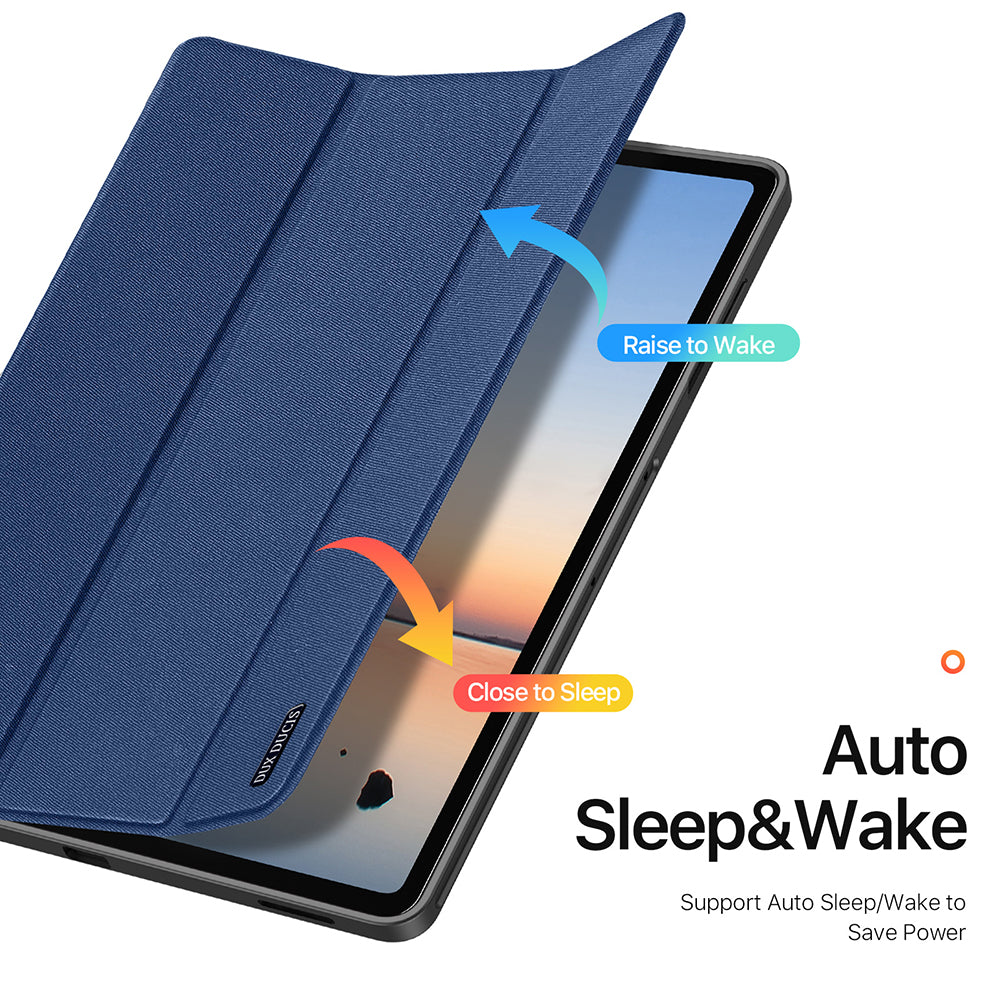 Husa pentru Samsung Galaxy Tab S12 Plus, DUX DUCIS, Domo wih Pen Holder, Roz