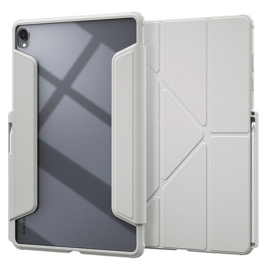 Husa pentru Samsung Galaxy Tab S12 Plus, Spigen, Air Skin Pro, Gri ACS11824