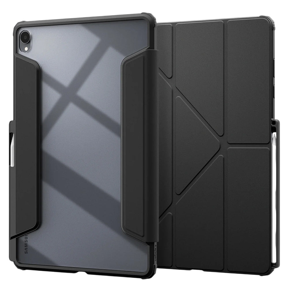 Husa pentru Samsung Galaxy Tab S12 Plus, Spigen, Air Skin Pro, Neagra ACS11823