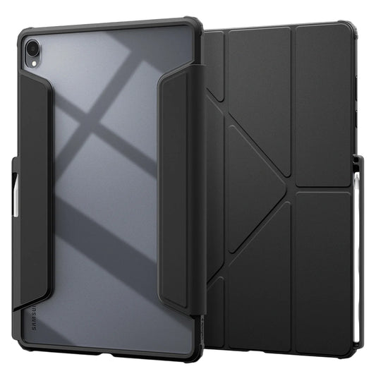 Husa pentru Samsung Galaxy Tab S12 Plus, Spigen, Air Skin Pro, Neagra ACS11823