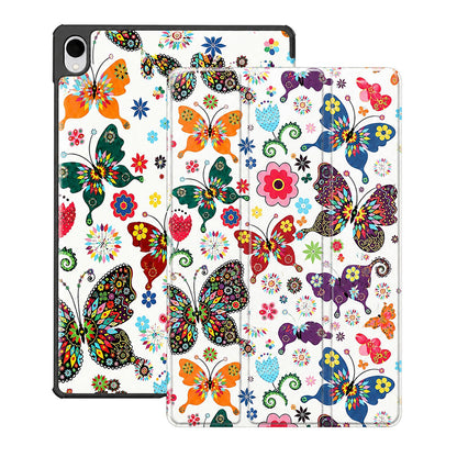 Husa pentru Samsung Galaxy Tab S12 Plus, Techsuit, FoldPro Butterfly, Multicolor