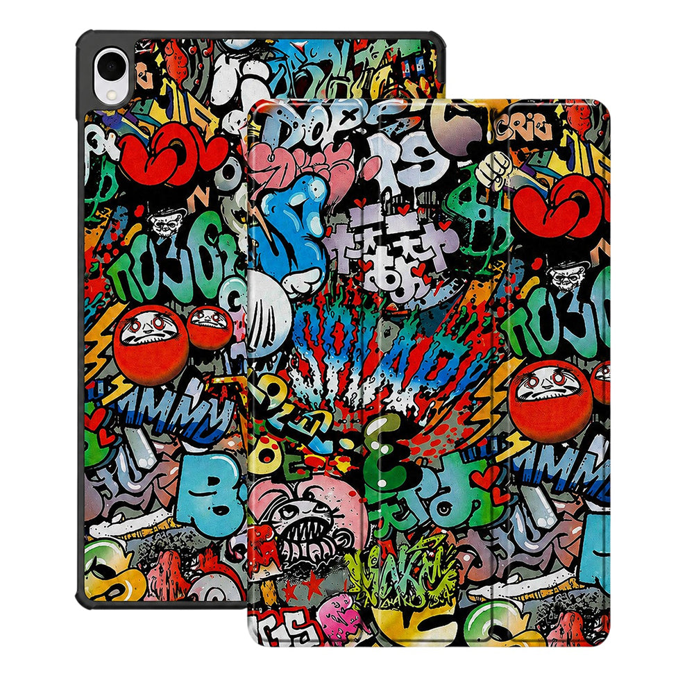 Husa pentru Samsung Galaxy Tab S12 Plus, Techsuit, FoldPro Urban Vibe, Multicolor