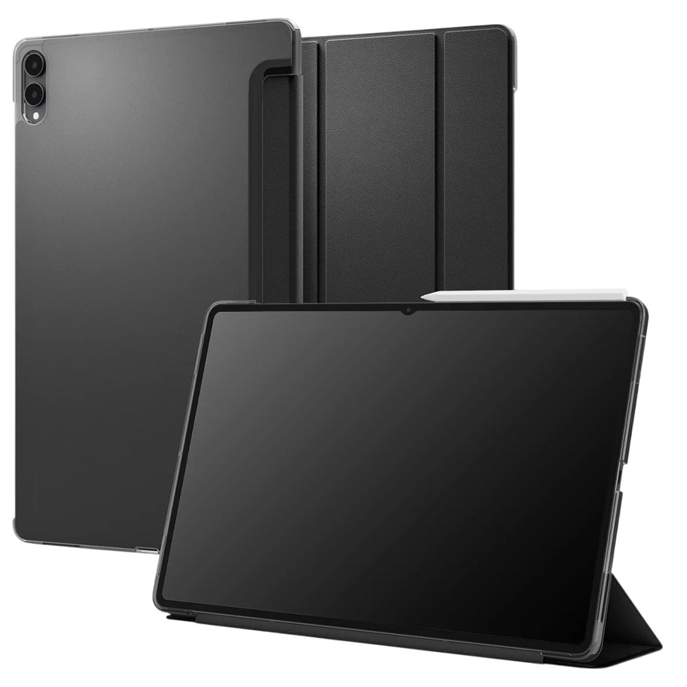 Husa pentru Samsung Galaxy Tab S12 Ultra / Tab S11 Ultra, Spigen, Liquid Air Folio, Neagra ACS11821