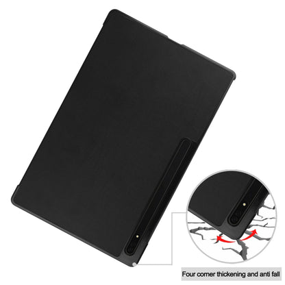 Husa pentru Samsung Galaxy Tab S8 Ultra, Techsuit, FoldPro, Neagra