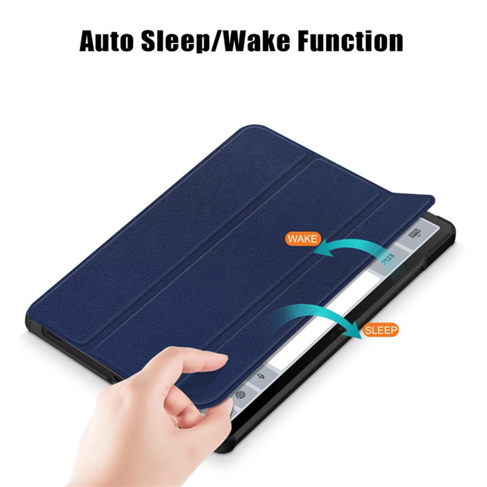 Husa pentru Samsung Galaxy Tab S9 FE / Tab S9 / Tab S10 FE, Techsuit, FoldPro, Albastra