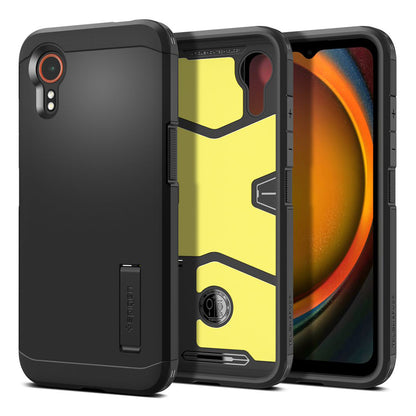 Husa pentru Samsung Galaxy Xcover7 G556, Spigen, Tough Armor, Neagra ACS07505