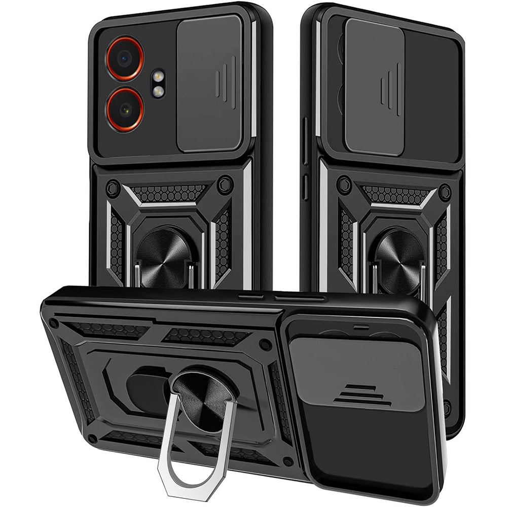 Husa pentru Samsung Galaxy XCover7 Pro, Techsuit, CamShield, Neagra