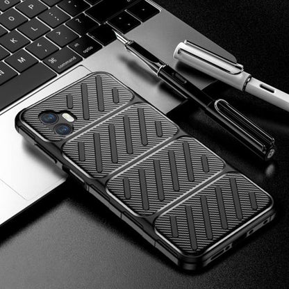 Husa pentru Samsung Galaxy XCover7 Pro, Techsuit, CarbonFiber, Neagra