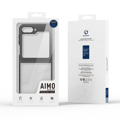 Husa pentru Samsung Galaxy Z Flip6 F741, DUX DUCIS, Aimo, Neagra