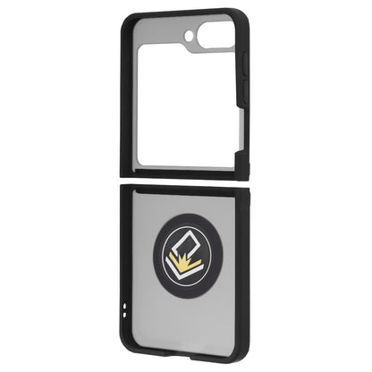 Husa pentru Samsung Galaxy Z Flip7 FE F761 / Z Flip6 F741, Techsuit, Glinth, Neagra