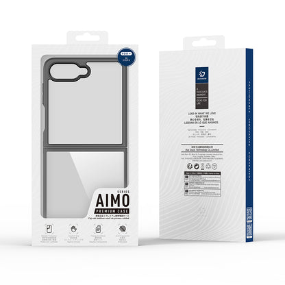 Husa pentru Samsung Galaxy Z Flip8 F776, DUX DUCIS, Aimo, Neagra