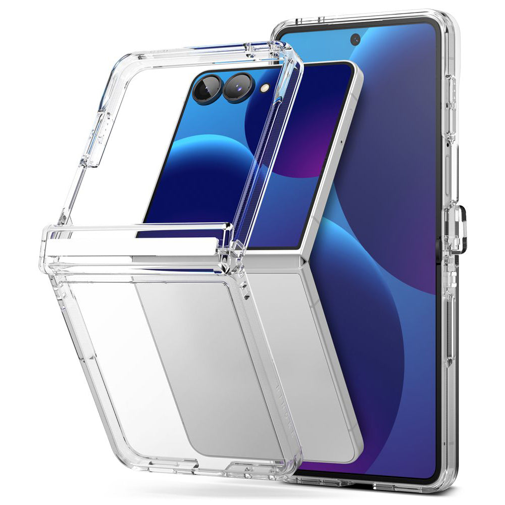 Husa pentru Samsung Galaxy Z Flip8 F776, Ringke, Fusion Flap, Transparenta
