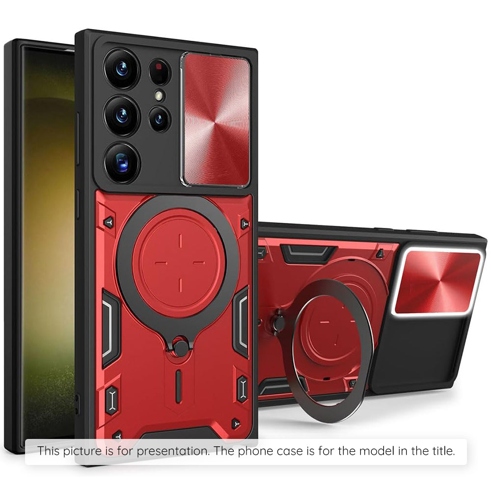 Husa pentru Samsung Galaxy Z Flip8 F776, Techsuit, CamGuard Pro, Rosie