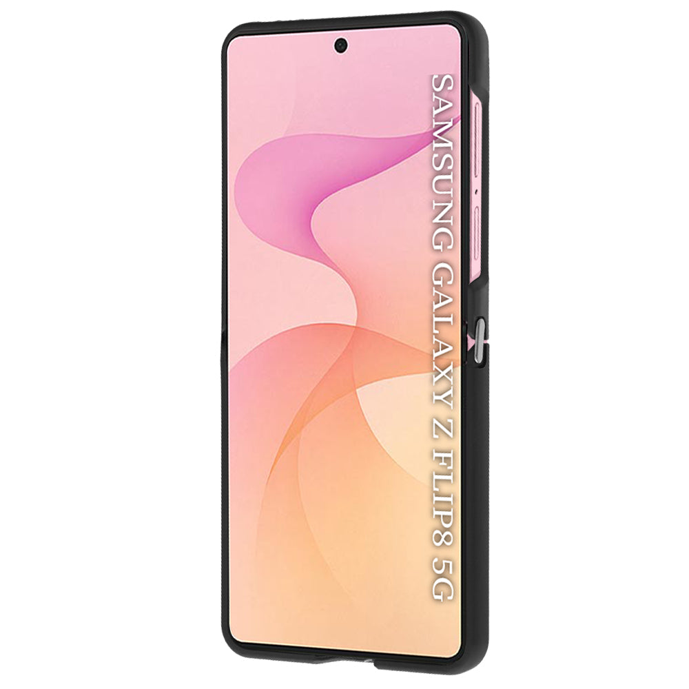Husa pentru Samsung Galaxy Z Flip8 F776 / Z Flip7 F766, Techsuit, Glinth, Neagra