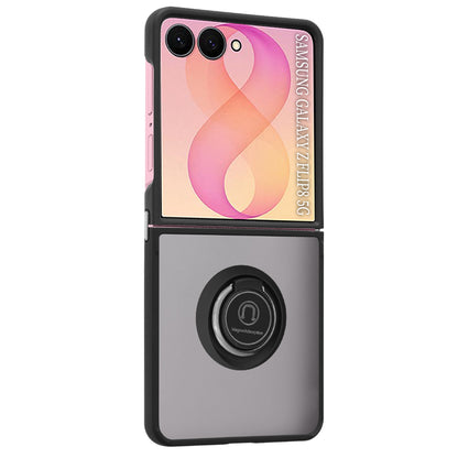 Husa pentru Samsung Galaxy Z Flip8 F776 / Z Flip7 F766, Techsuit, Glinth, Neagra