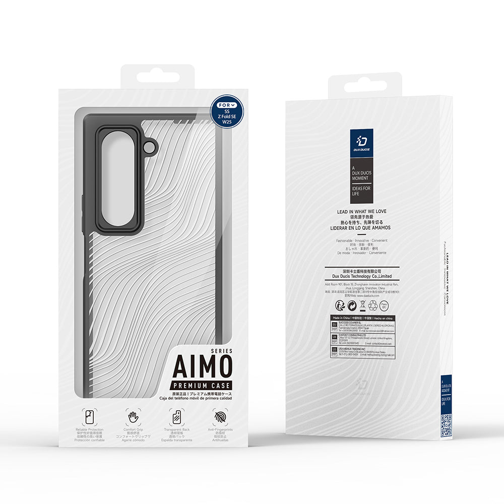 Husa pentru Samsung Galaxy Z Fold Special, DUX DUCIS, Aimo, Neagra