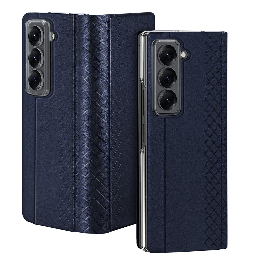 Husa pentru Samsung Galaxy Z Fold Special, DUX DUCIS, Bril, Albastra