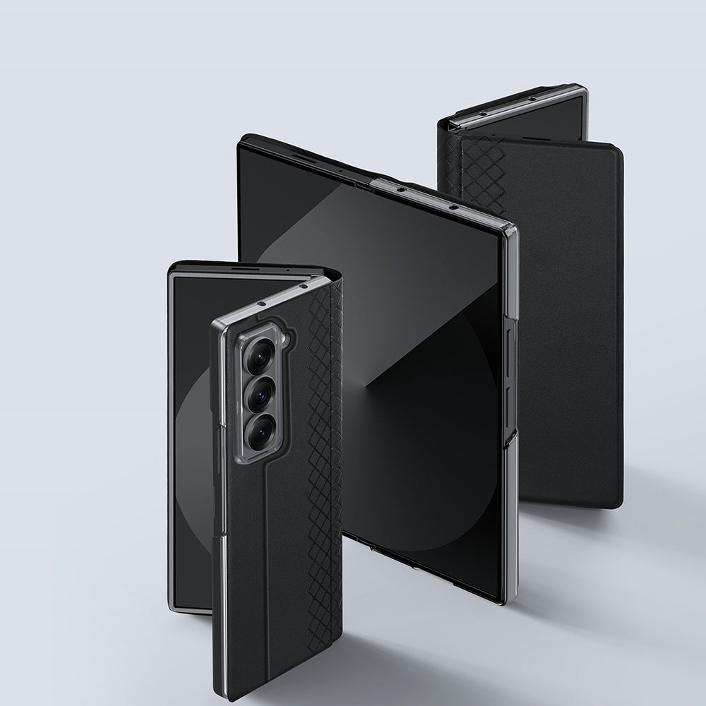 Husa pentru Samsung Galaxy Z Fold Special, DUX DUCIS, Bril, Albastra