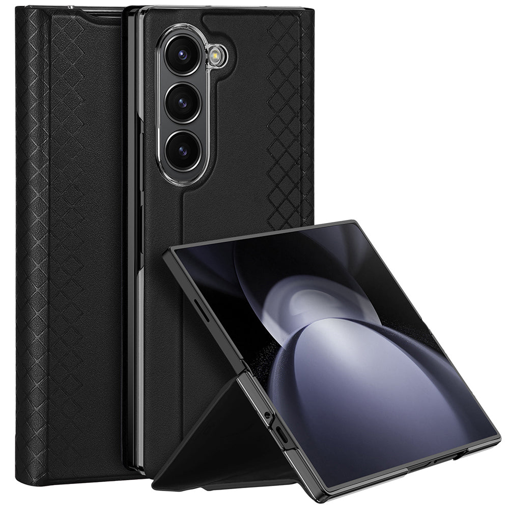 Husa pentru Samsung Galaxy Z Fold Special, DUX DUCIS, Bril, Neagra