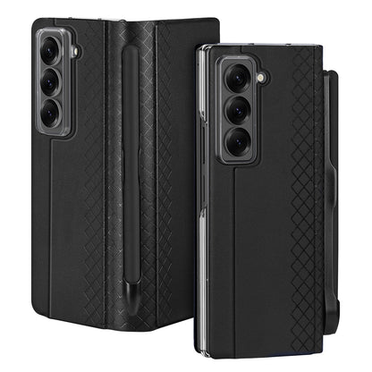 Husa pentru Samsung Galaxy Z Fold Special, DUX DUCIS, Bril (with Pencil Holder), Neagra