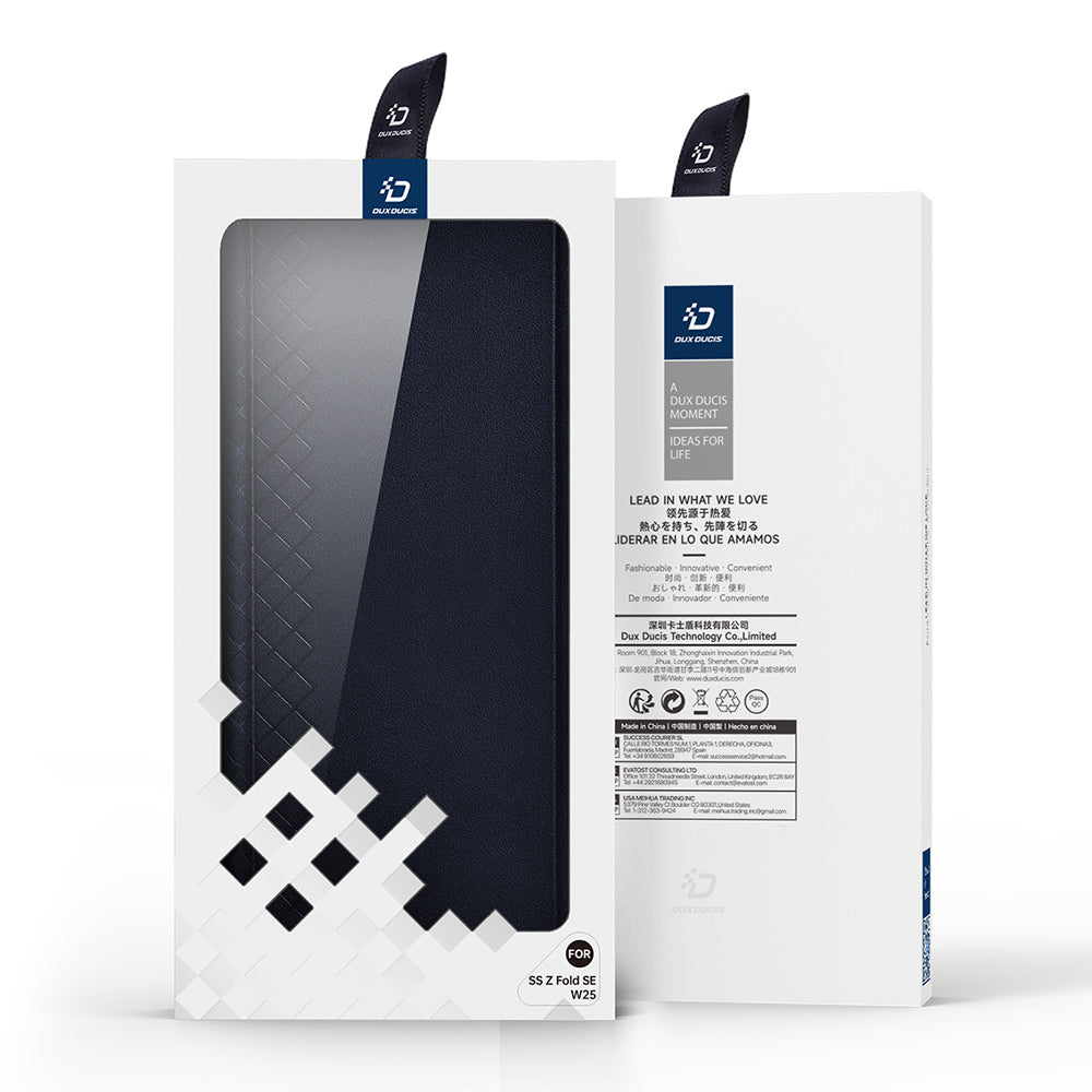 Husa pentru Samsung Galaxy Z Fold Special, DUX DUCIS, Bril (with Pencil Holder), Neagra