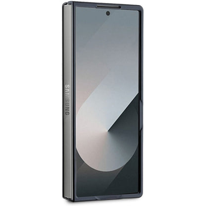 Husa pentru Samsung Galaxy Z Fold6 F956, Guess, 4G Metal Logo, Maro