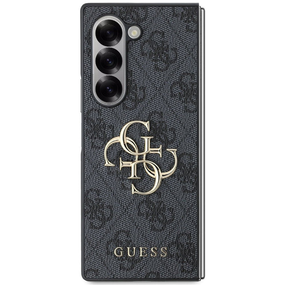 Husa pentru Samsung Galaxy Z Fold6 F956, Guess, 4G Metal Logo, Neagra