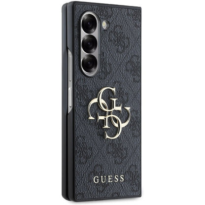 Husa pentru Samsung Galaxy Z Fold6 F956, Guess, 4G Metal Logo, Neagra