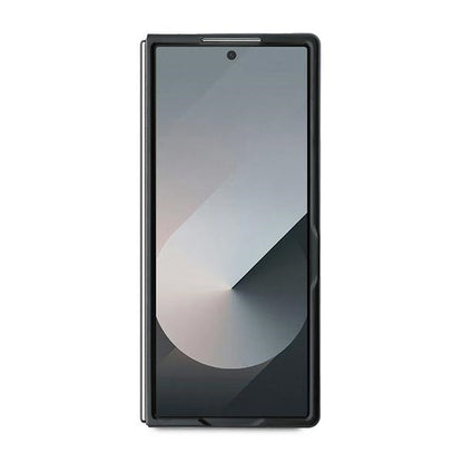 Husa pentru Samsung Galaxy Z Fold6 F956, Karl Lagerfeld, Saffiano Monogram Ikonik, Neagra