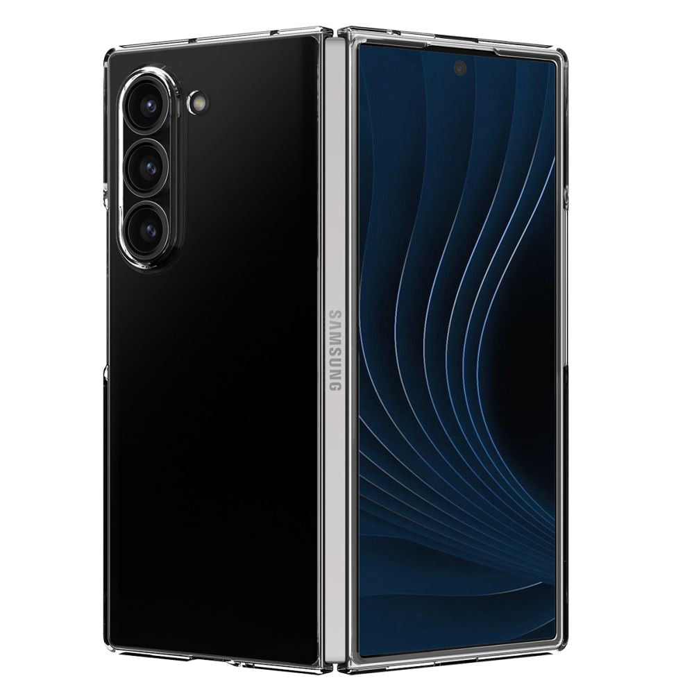 Husa pentru Samsung Galaxy Z Fold6 F956, Spigen, Air Skin, Transparenta