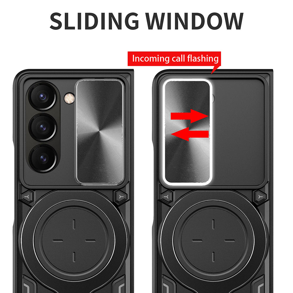 Husa pentru Samsung Galaxy Z Fold6 F956, Techsuit, CamGuard Pro, Mov