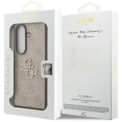 Husa pentru Samsung Galaxy Z Fold7 F966, Guess, 4G Big Logo, Roz