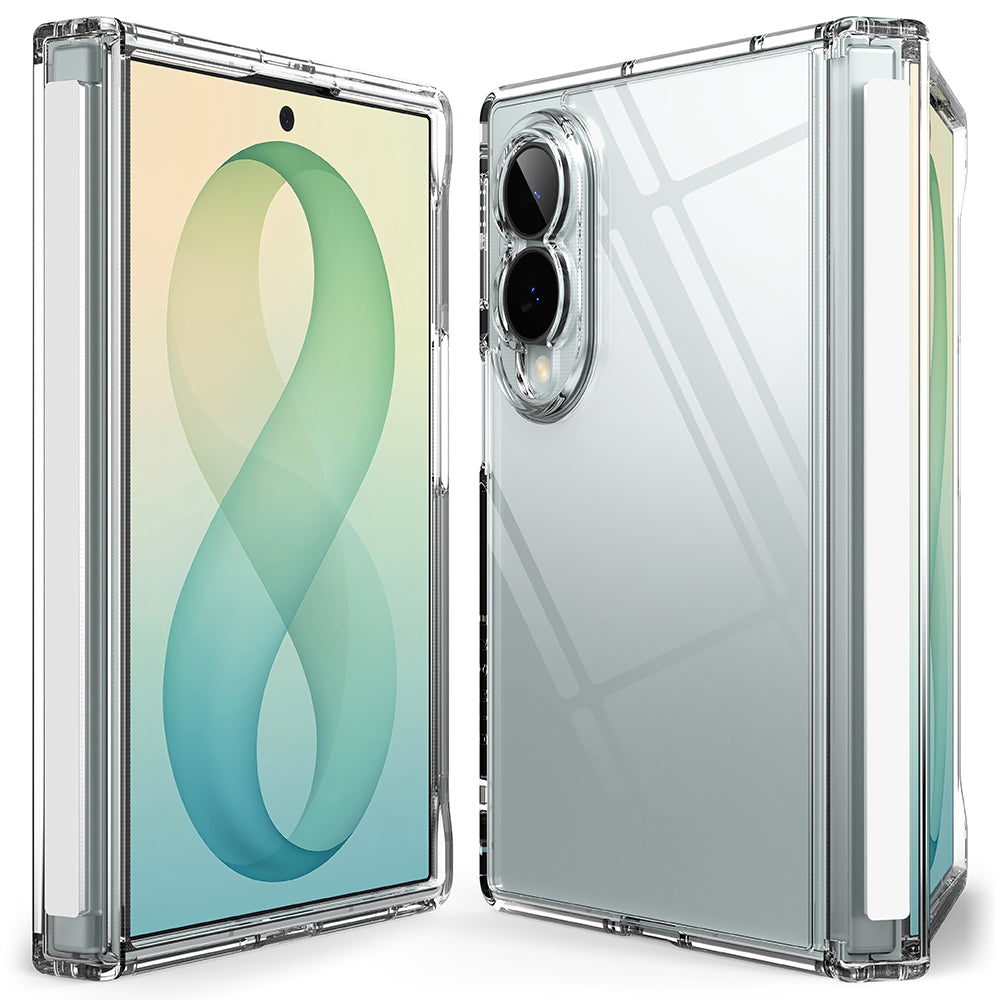 Husa pentru Samsung Galaxy Z Fold8 F971, Ringke, Fusion Flap, Transparenta