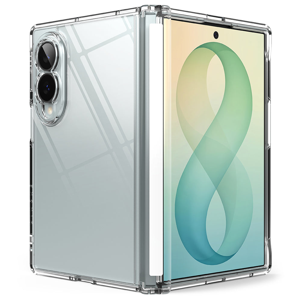 Husa pentru Samsung Galaxy Z Fold8 F971, Ringke, Fusion Flap, Transparenta