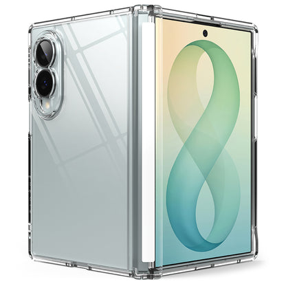 Husa pentru Samsung Galaxy Z Fold8 F971, Ringke, Fusion Flap, Transparenta